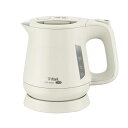 T-fal ティファール 電気ケトル 0.8L アイボリー アプレシア ロック KO640AJP