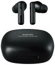 エレコム 完全ワイヤレス Bluetooth イヤホン (ブラック) LBT-TWS13BK