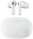 エレコム 完全ワイヤレス Bluetooth イヤホン (ホワイト) LBT-TWS13WH