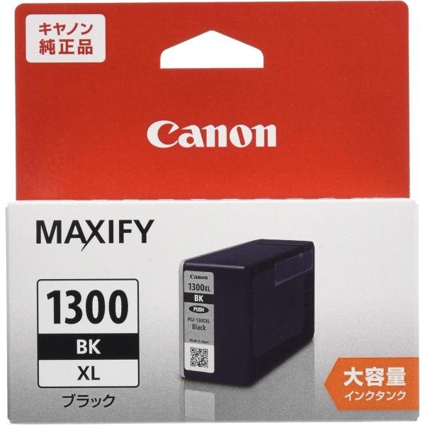 乐天商城 - Canon Canon 純正 インクカートリッジ PGI-1300 ブラック 大容量タイプ PGI-1300XLBK