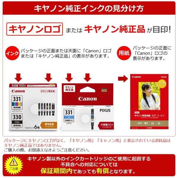 BCI-380XLPGBK 純正プリンターインク (大容量) 顔料ブラック ddshop-10008750 でんでんショッピング 楽天市場店 サンプル画像2