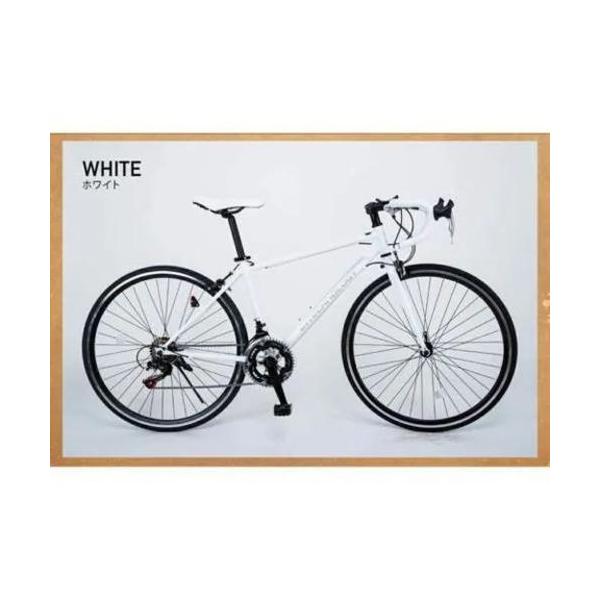 21テクノロジー(21Technology) ロードバイク シマノ製14段変速 700x28C 700C(ホワイト)