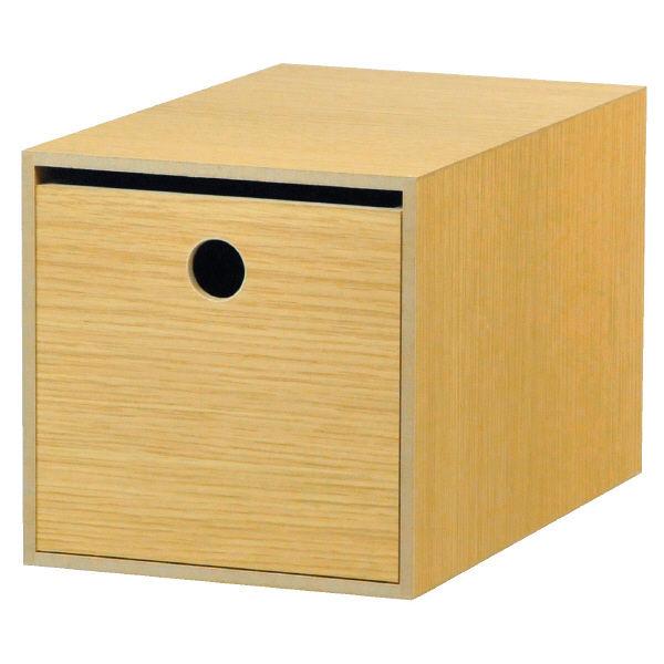 ニーズ CDが入るサイズの小物入れ ライトブラウン 幅170×奥行き275×高さ170mm 1セット