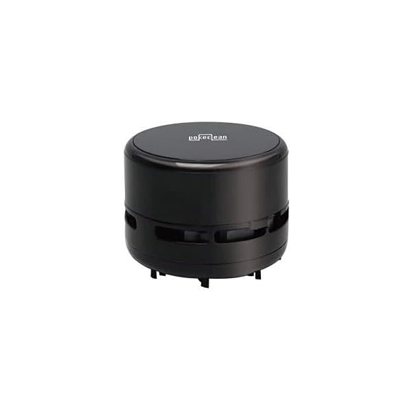 マクロス 小型クリーナー 卓上クリーナー 卓上掃除機 ポケクリーン ブラック MCZ-193BK