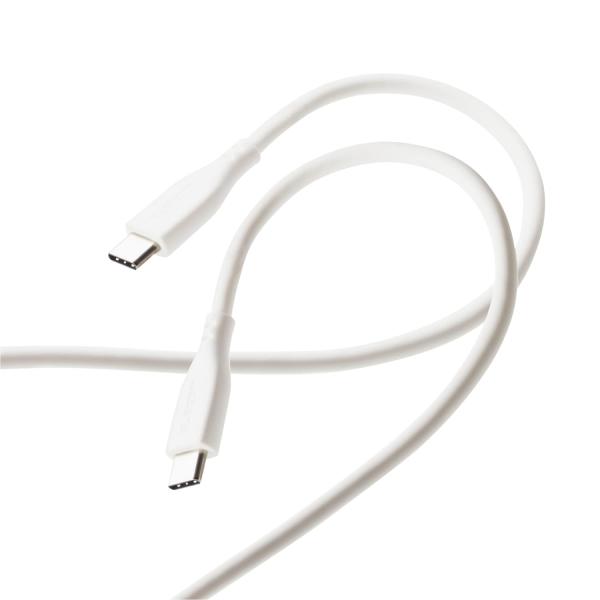 乐天商城 - エレコム Type-C to type-C ケーブル (USB PD対応) 最大60W出力 シリコン素材 