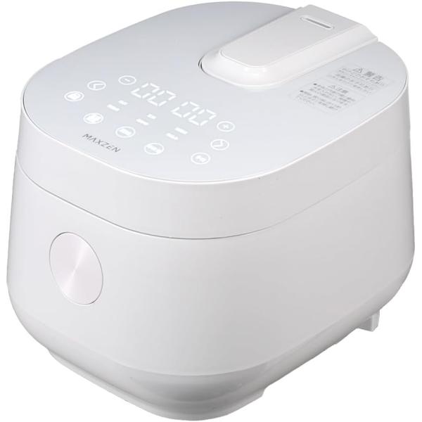 MAXZEN 炊飯器 無洗米 4合 4.0合 二人暮らし マイコン 家族 ファミリー 早炊き 保温 予約 玄米 四合炊き シンプル キッチン家電 炊飯