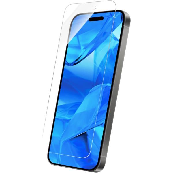 樂天商城 - LEPLUS ルプラス iPhone 16 Pro 対応ガラスフィルム「GLASS PREMIUM FILM Lite」 ブルーライトカット LN-IP24FGLB