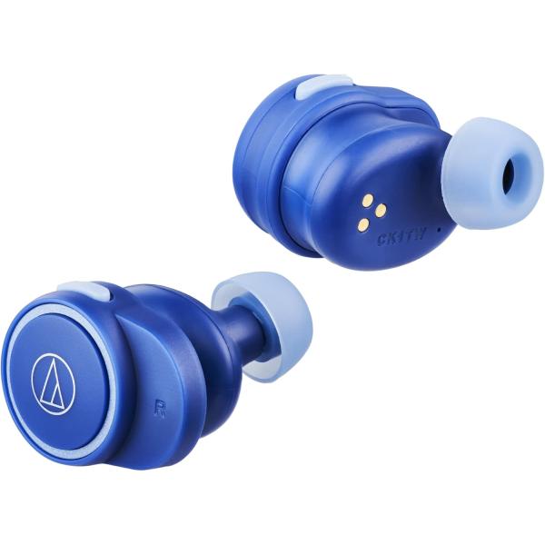 オーディオテクニカ bluetooth/完全ワイヤレスイヤホン ブルー ATH-CK1TW BL