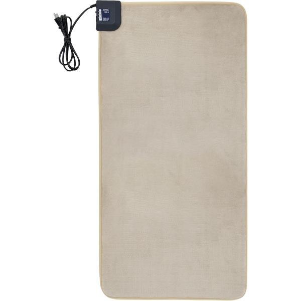 ゼピール 電気ミニマット（ふかふか） ミニ 省エネ コンパクト 足元 ホットカーペット温度切替 DHM-Y4590FFN-CN