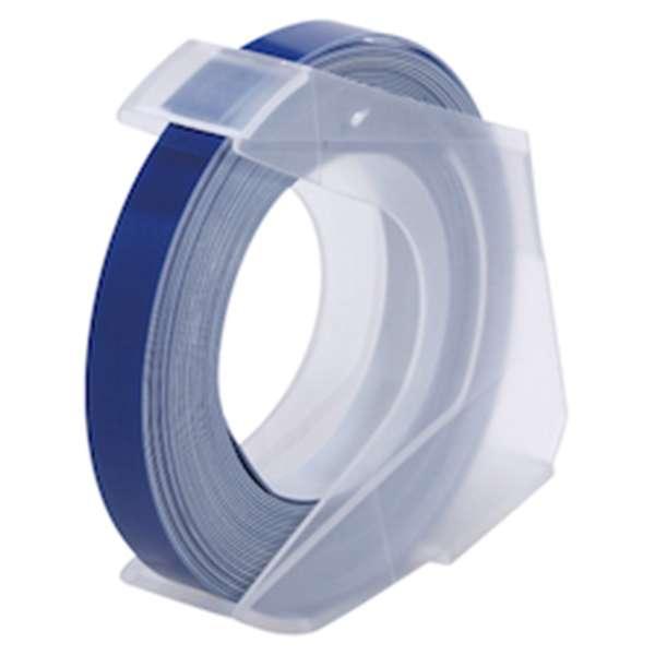 オリエント　ダイモ・グロッシーテープ　つやあり　9mm幅　パック　DM0903-BU　ブルー