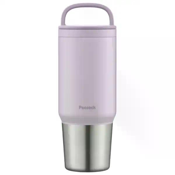 樂天商城 - ピーコック 【ハンドル付き・食洗器対応】 ピーコック 水筒 マグボトル 800ml 蓋付き ステンレスボトル 洗いやすい 保温保冷 ライラック AEF-80 AV
