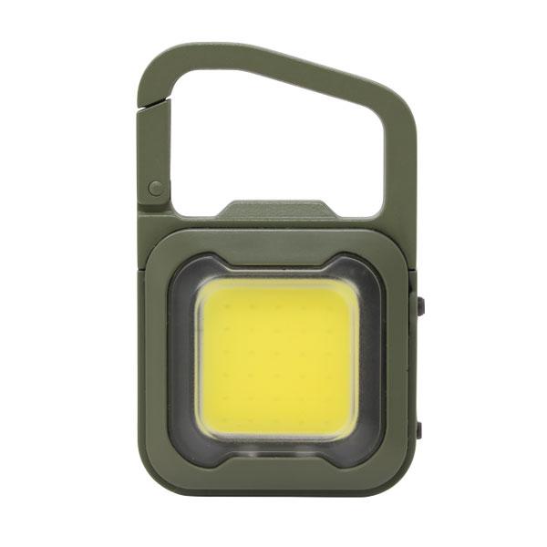 ムサシ RITEX 充電式スーパーフラッシュライト 6W 防水仕様 カーキ COB-WL008KH ライト 照明 手持ち 小型 ミニ コンパクト 簡単 パワフル 防水 屋外 外 夜間 暗闇 足元 防水 点灯 災害対策 自然災害 防災対策 地震 備え