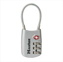 Master Lock ナンバー可変式 TSAロック 4688JADSLV