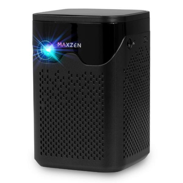 ポータブル プロジェクター MAXZEN 家庭用 4K対応 小型 ミニ コンパクト Wi-Fi2.4G/5G 3300mAh Bluetooth5.2 Android11 MP-D12HC-BK 2