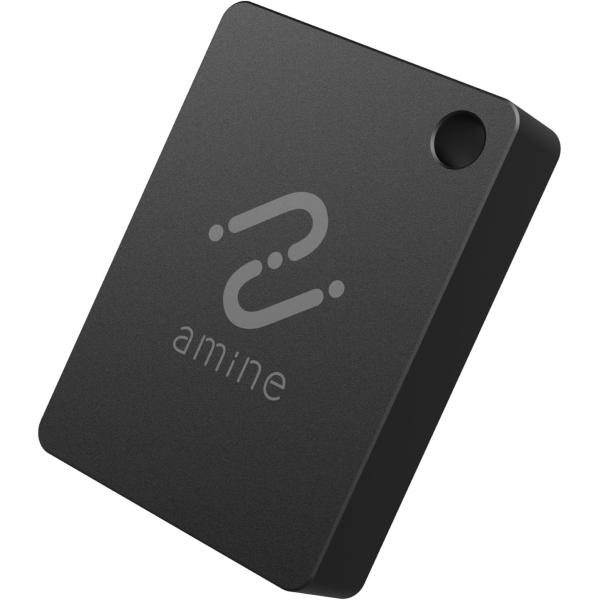 ロジテック スマートトラッカー タグ型 IP68 iOS対応 最大5年使い切りタイプ ブラック LGT-NNTG1BKA