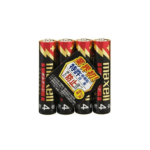 maxell アルカリ乾電池 「長持ちトリプルパワー&液漏れ防止設計」 ボルテージ 単4形 4本 シュリンクパック入 LR03(T) 4P maxell アルカリ乾電池 「長持ちトリプルパワー&液漏れ防止設計」 ボルテージ 単4形 4本 シュリンクパック入 LR03(T) 4P