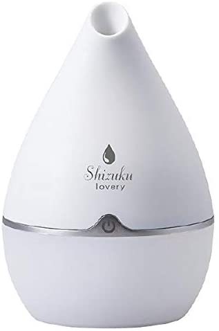 アピックス 超音波式USB加湿器 SIZUKU lovely ホワイト AUD-180(WH)