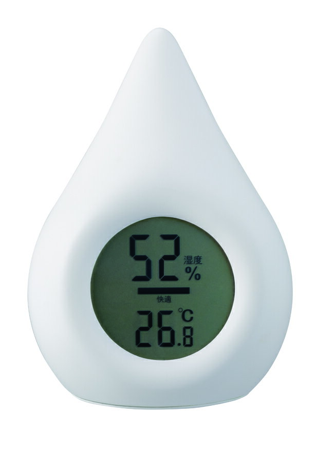 アピックス デジタル温湿度計 SHIZUKU AHM-140