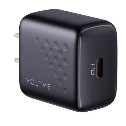 ボルトミー VOLTME USB急速充電器 Revo 20 Lite USB PD(パワーデリバリー)対応 20W USB-C×1 ブラック V2084 プラグ 充電 コンセント 高速 早急 スマホ 携帯 持ち歩き 安全機能 コンパクト 家 職場 会社 おでかけ 外出 お泊まり