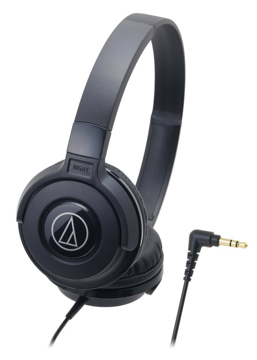 ATH-S100-BK ダイナミック密閉型ヘッドホン (ブラック) audio-technica