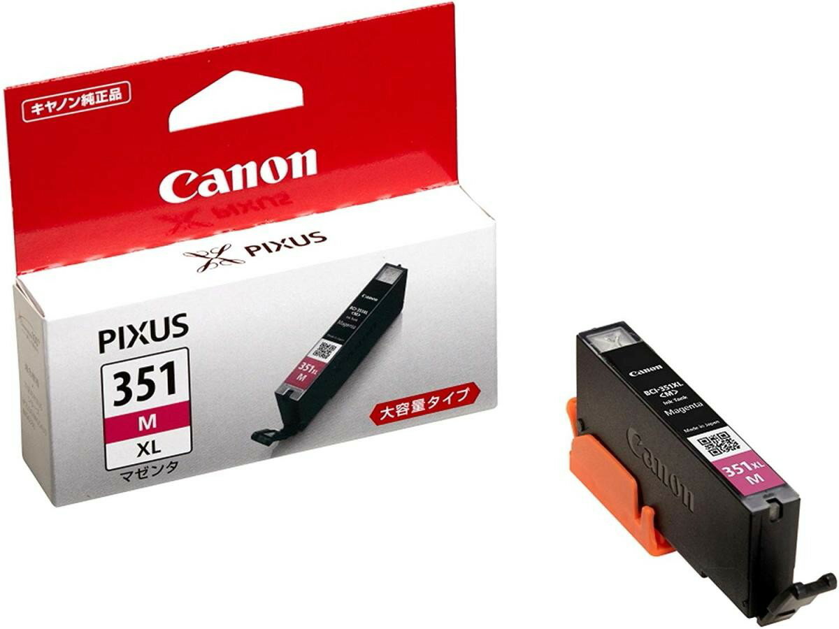 乐天商城 - Canon 純正インクカートリッジ BCI-351 マゼンダ 大容量タイプ BCI-351XLM