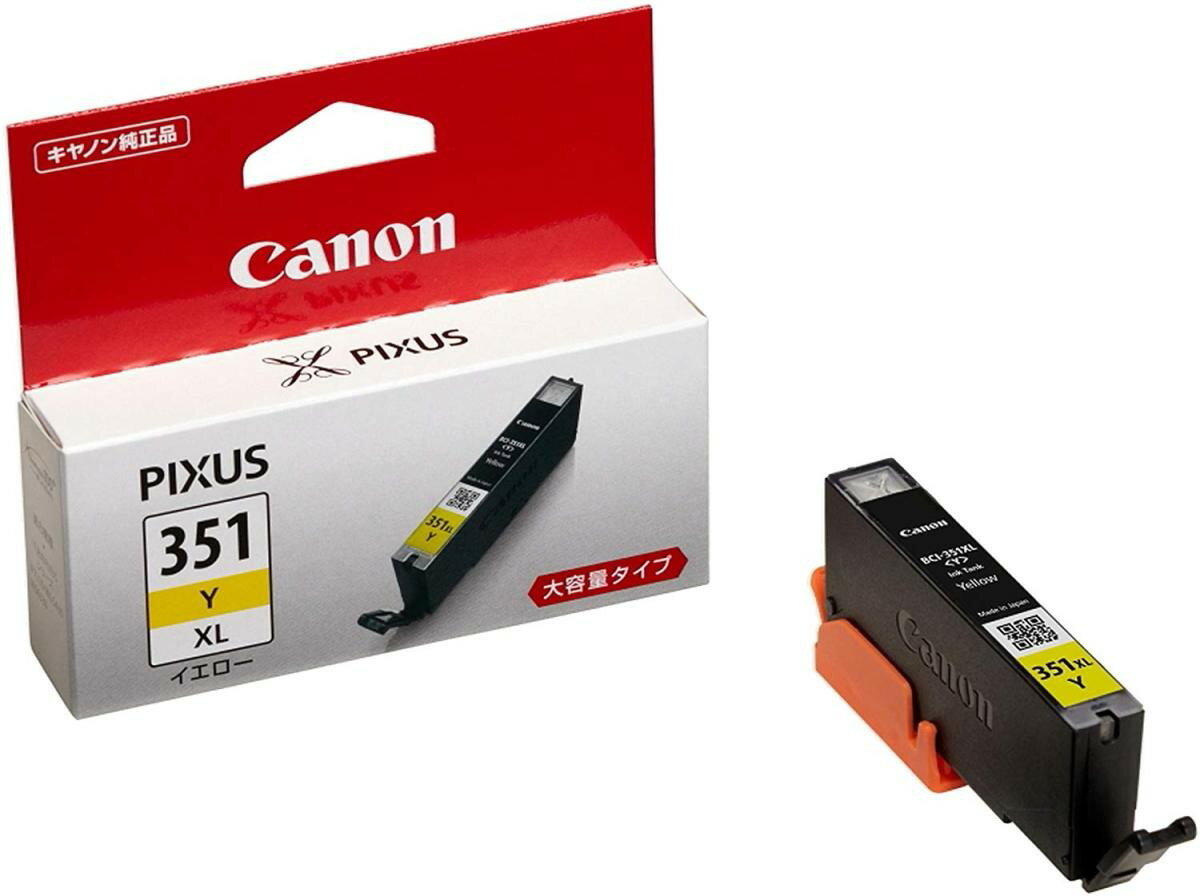 乐天商城 - Canon 純正インクカートリッジ BCI-351 イエロー 大容量タイプ BCI-351XLY