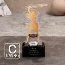 プレミアム アクリル トロフィー ART-1C(小) 名入れ 記念品 表彰状 退職記念 周年記念 創立記念 ゴルフコンペ ホールインワン スポーツ大会 イベント...