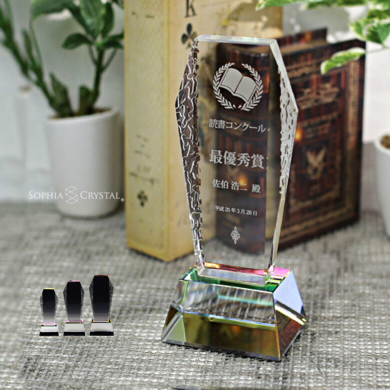 ラッピング、メッセージカードについて その他、クリスタルトロフィー一覧 ガラスについて ガラス・クリスタル製品は材料の特質上、内部に小さな気泡や不純物が見られる場合がございます。 また、素材その物の成型時に、研磨あと、筋、気泡による穴、カケ...