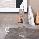 クリスタル トロフィー CR-50C(小) 名入れ 記念品 表彰状 退職記念 周年記念 創立記念 ゴルフコンペ ホールインワン スポーツ大会 イベント 優勝 ト...