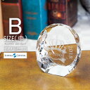 クリスタル ペーパーウェイト DW-14B(中) 文鎮 名入れ 記念品 開店祝い 表彰 感謝状 周年記念 創立記念 還暦 古希 退職祝い 新築祝い 就職 入学 ...