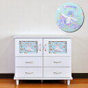 キャンバス シナモロール | キャビネット 幅90cm cabinet 完成品 シナモ 【 木製 北欧 おしゃれ 日本製 サンリオグッズ リビングボード ラック 飾り棚 本棚 テレビボード キャラクター リビングボード シナモン