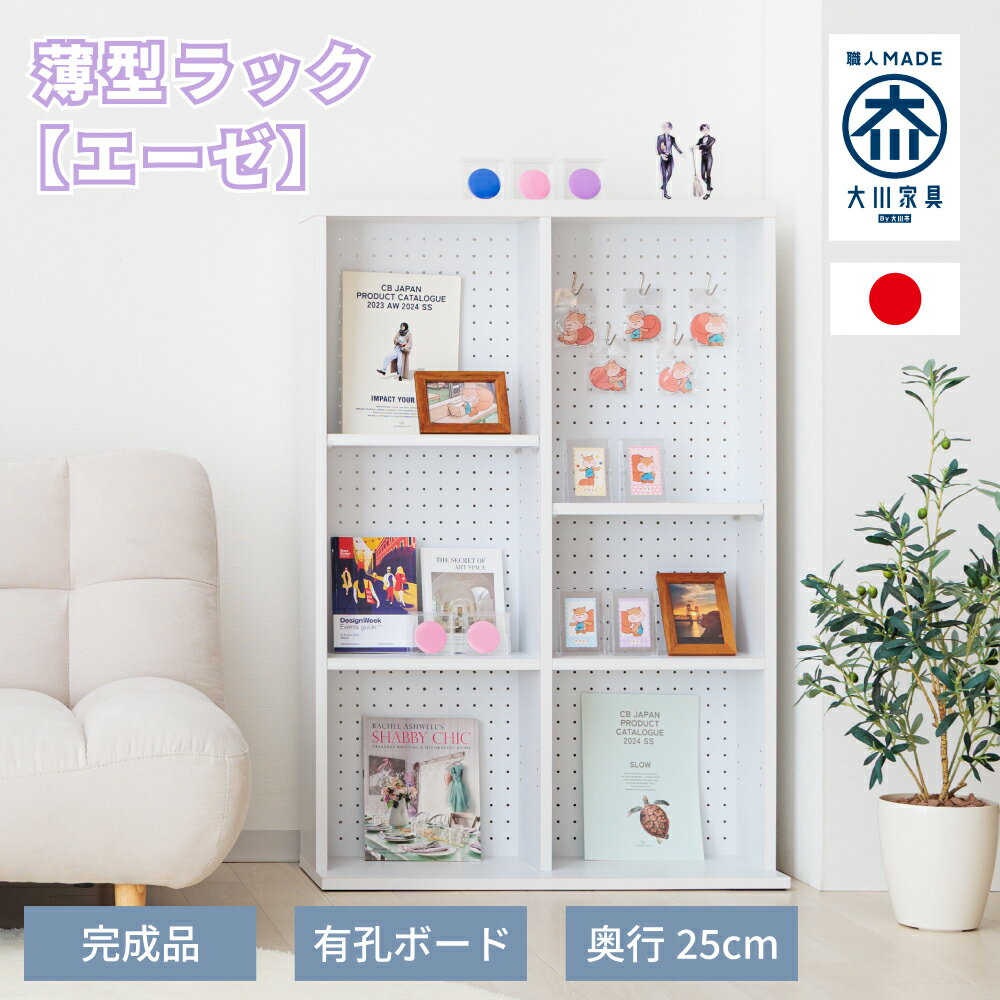 エーゼ | 推し活 収納 棚 ケース ラック ボックス 壁かけ 薄型 ワゴン 収納棚 国産 完成品  ...