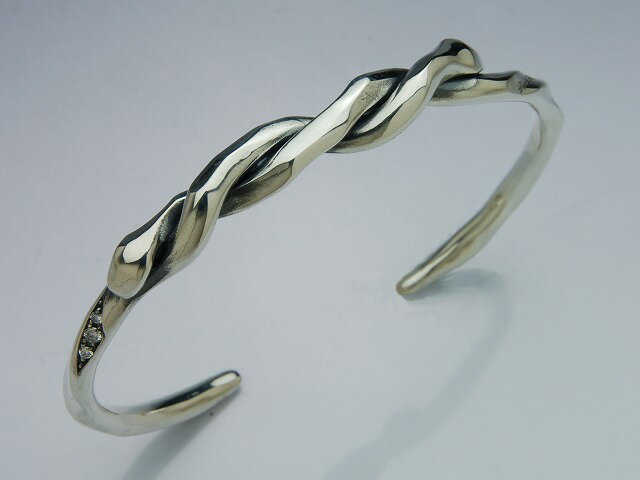 【DEAL LTD/ディールエルティーディー】◆HAMMERD SNAKE BANGLE◆ シルバー アクセサリー メンズ レディース ギフト アーティスト着用...