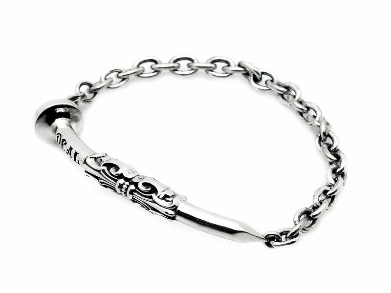 【DEAL DESIGN/ディールデザイン】◆ベンドネイルブレス:KG◆ シルバー アクセサリー メンズ レディース ギフト アーティスト着用 おしゃれ おすす...