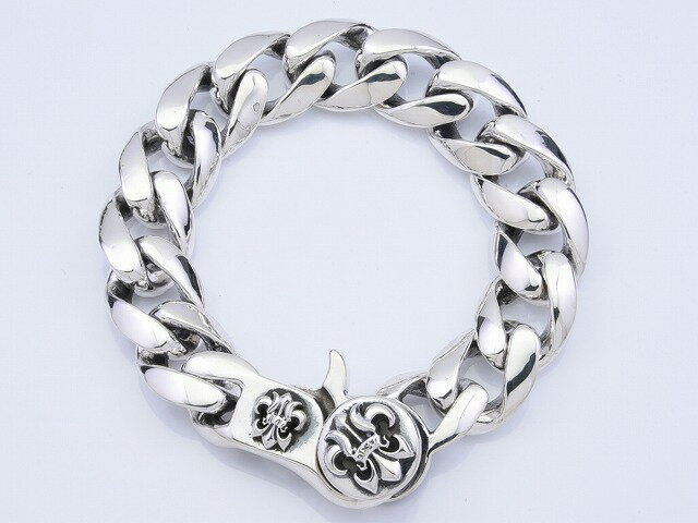 【DEAL DESIGN/ディールデザイン】◆クラシックチェーンブレス:ブレードリリー◆ シルバー アクセサリー メンズ レディース ギフト アーティスト着用 ...