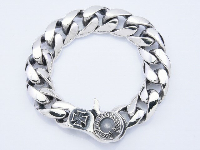 【DEAL DESIGN/ディールデザイン】◆クラシックチェーンブレス:ホースシュー◆ シルバー アクセサリー メンズ レディース ギフト アーティスト着用 お...