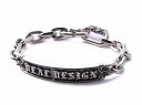 【DEAL DESIGN/ディールデザイン】◆バーシグネットブレス:CL250◆ シルバー アクセサリー メンズ レディース ギフト アーティスト着用 おしゃれ おすすめ 国産 ブランド ネックレス ペンダント リング ピアス ブレスレット