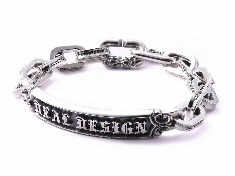 【DEAL DESIGN/ディールデザイン】◆バーシグネットブレス◆ シルバー アクセサリー メンズ レディース ギフト アーティスト着用 おしゃれ おすすめ ...