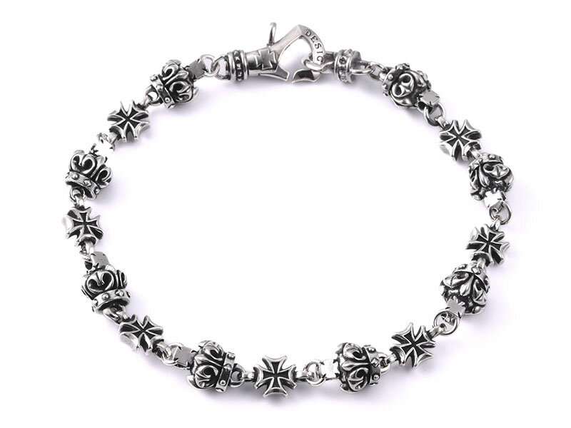 【DEAL DESIGN/ディールデザイン】◆リリークラウンブレス◆ シルバー アクセサリー メンズ レディース ギフト アーティスト着用 おしゃれ おすすめ ...