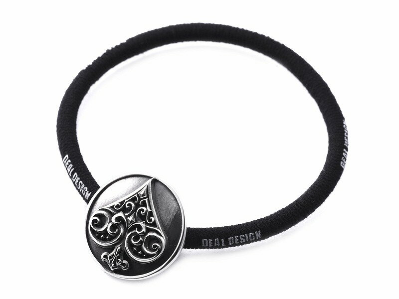 【DEAL DESIGN/ディールデザイン】◆ヘアゴム:マジェスティックエース◆ シルバー アクセサリー メンズ レディース ギフト アーティスト着用 おしゃれ...