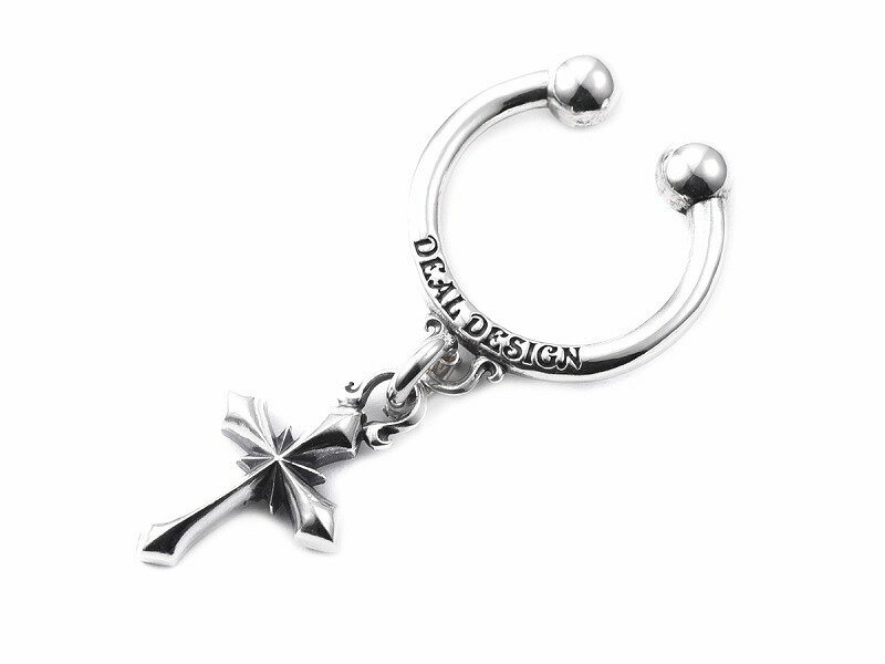 【DEAL DESIGN/ディールデザイン】◆バーベルイヤカフ◆ シルバー アクセサリー メンズ レディース ギフト アーティスト着用 おしゃれ おすすめ 国産...