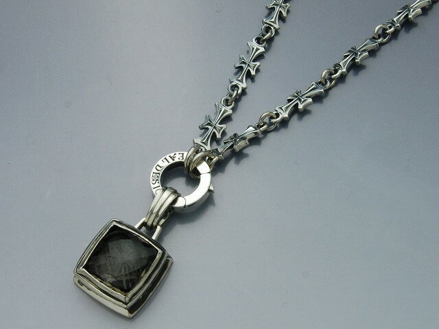 ディールデザイン楽天市場店の【DEAL DESIGN/ディールデザイン】◆ロングエッジクロスチェーン(M)◆ シルバー アクセサリー メンズ レディース ギフト アーティスト着用 おしゃれ おすすめ 国産 ブランド ネックレス ペンダント リング ピアス ブレスレット｜アングル3