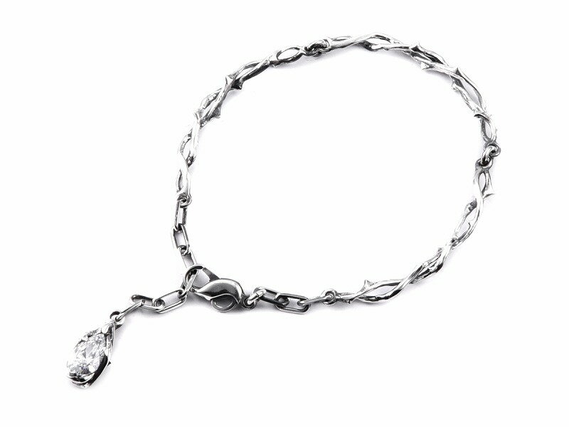 【DEAL TEARS/ディールティアーズ】◆ローズシェイプブレス◆ シルバー アクセサリー メンズ レディース ギフト アーティスト着用 おしゃれ おすすめ ...