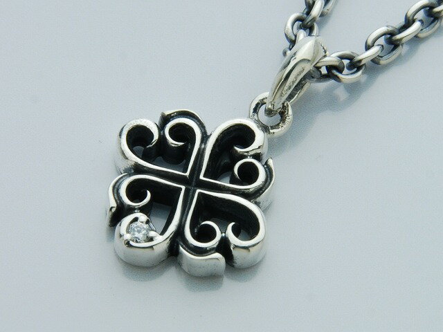 【DEAL TEARS/ディールティアーズ】◆ワンドロップペンダント:クローバー(シルバー)◆ シルバー アクセサリー メンズ レディース ギフト アーティスト...