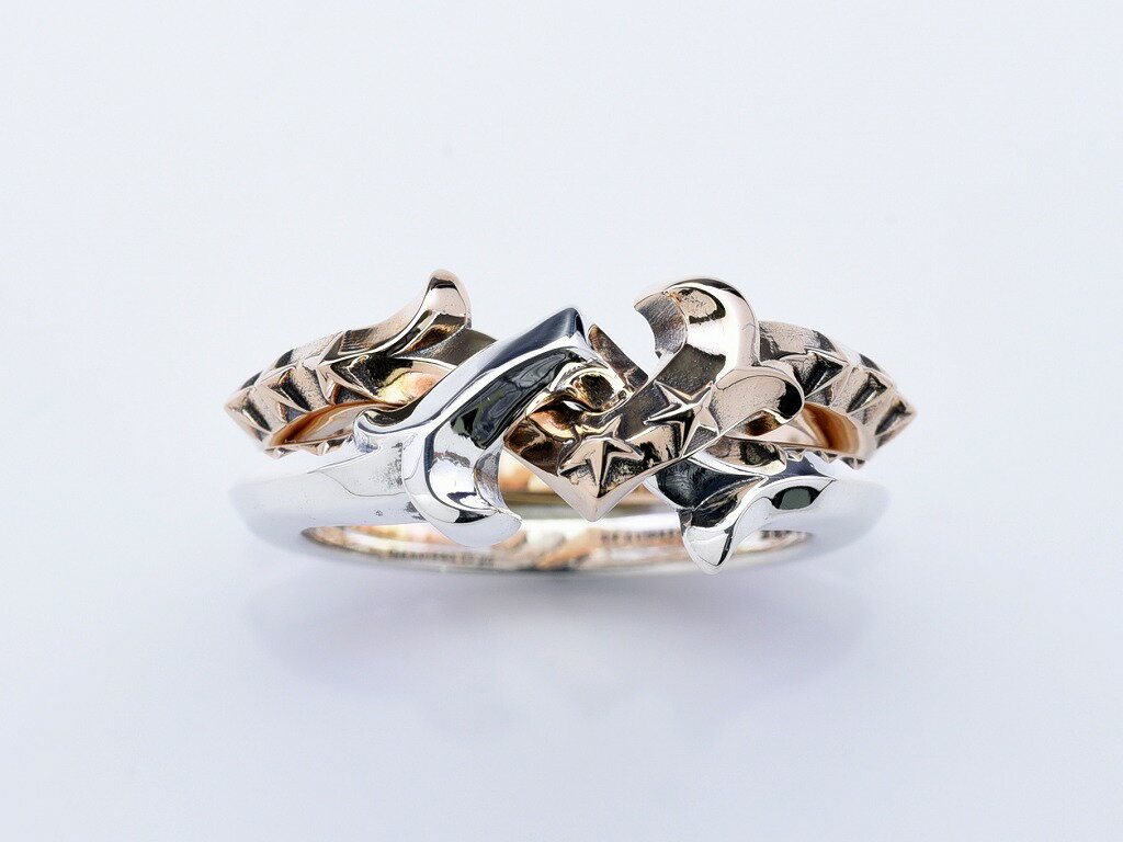 【DEAL DESIGN/ディールデザイン】◆ギメルリング with Star◆ シルバー アクセサリー メンズ レディース ギフト アーティスト着用 おしゃれ...