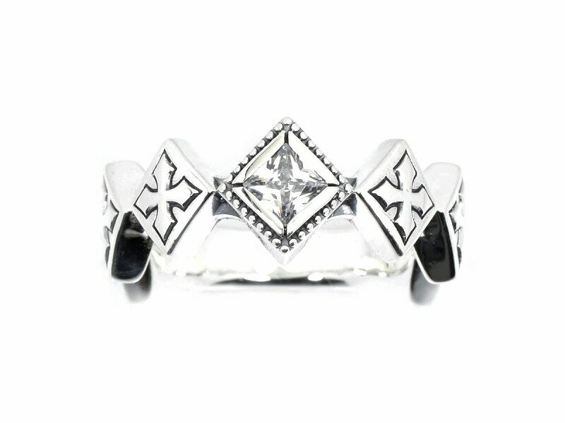 【DEAL DESIGN/ディールデザイン】◆ダイヤクロスリング◆シルバー アクセサリー メンズ レディース ギフト アーティスト着用 おしゃれ おすすめ 国産...