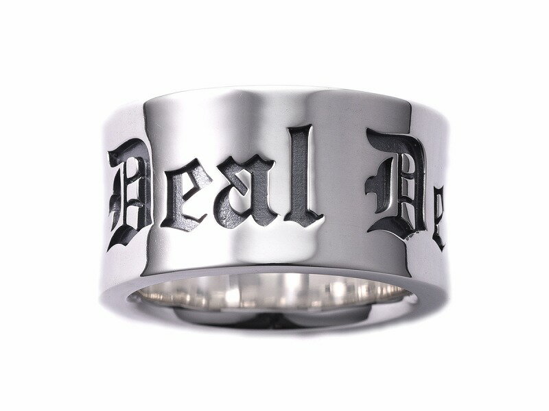 【DEAL DESIGN/ディールデザイン】◆ファットロールリング◆ シルバー アクセサリー メンズ レディース ギフト アーティスト着用 おしゃれ おすすめ ...