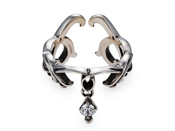 【DEAL DESIGN/ディールデザイン】◆ドロップオーナメントリング◆ シルバー アクセサリー メンズ レディース ギフト アーティスト着用 おしゃれ おす...