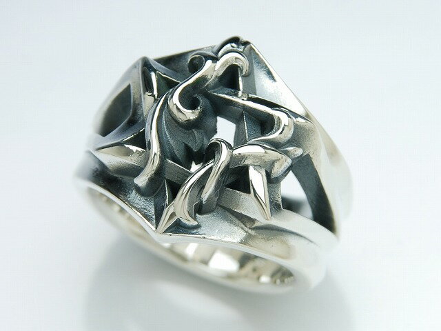 【DEAL DESIGN/ディールデザイン】◆ヘックススターリング:WIDE◆ シルバー アクセサリー メンズ レディース ギフト アーティスト着用 おしゃれ ...