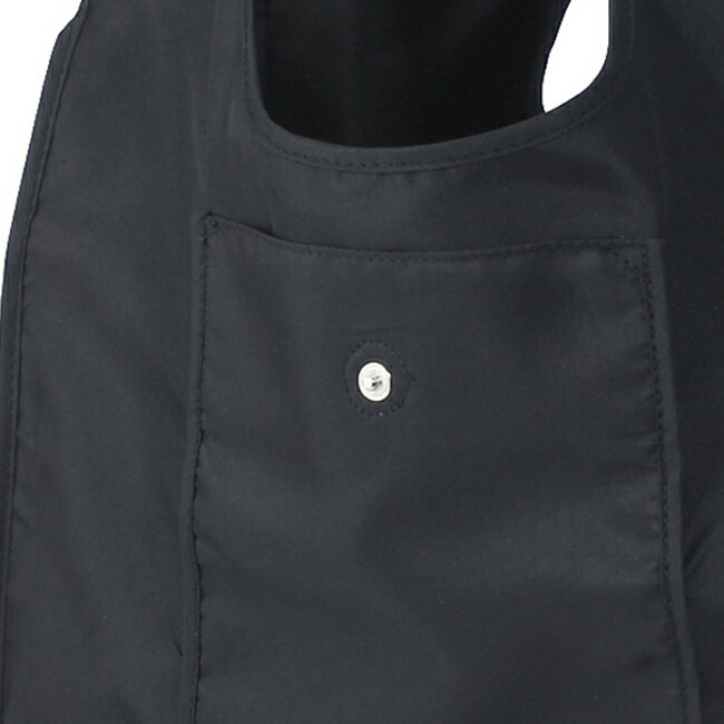 ショッピングバッグ (ブラック/ナチュラル) 人気 ロゴ入り おしゃれ シンプル エコバッグ 折りたたみ 軽量 コンパクト レジ袋 トートバッグ 買い物バッグ シンプル 実用的 ギフト